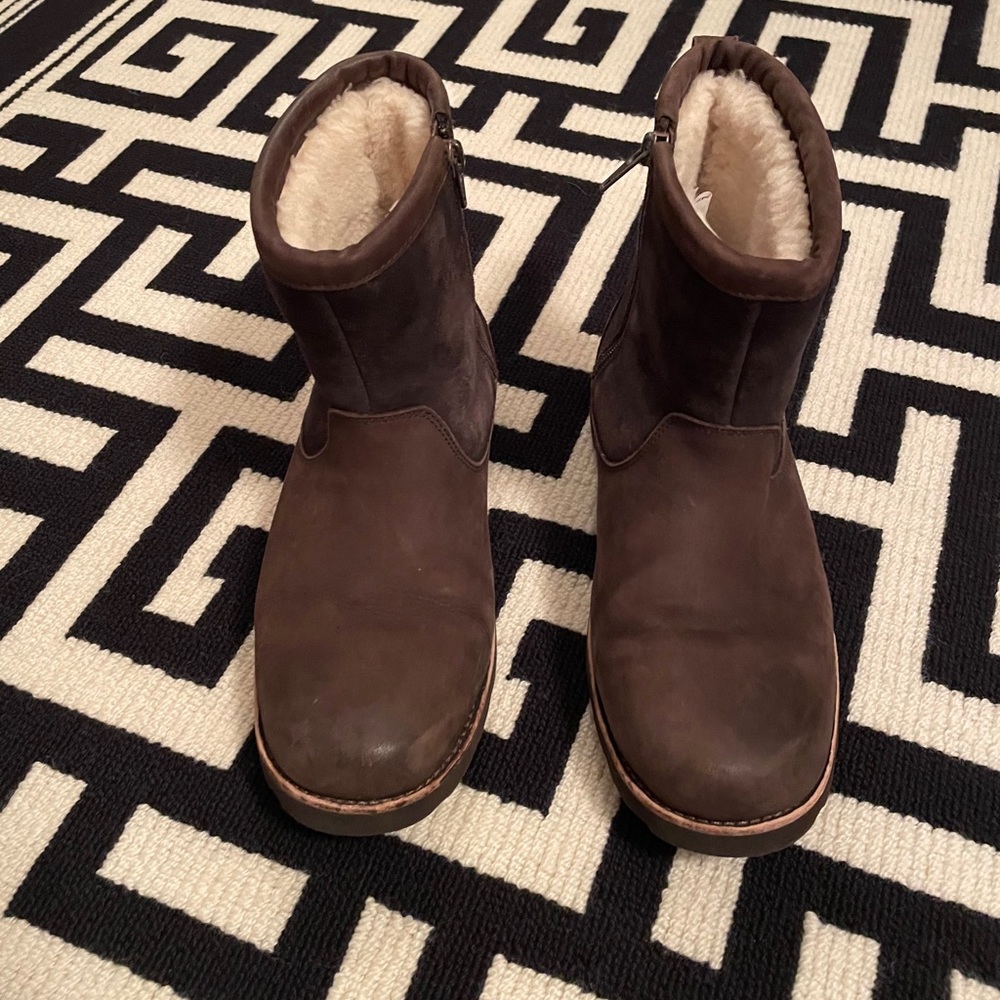Men’s Shearling-Lined UGG Winter Boots